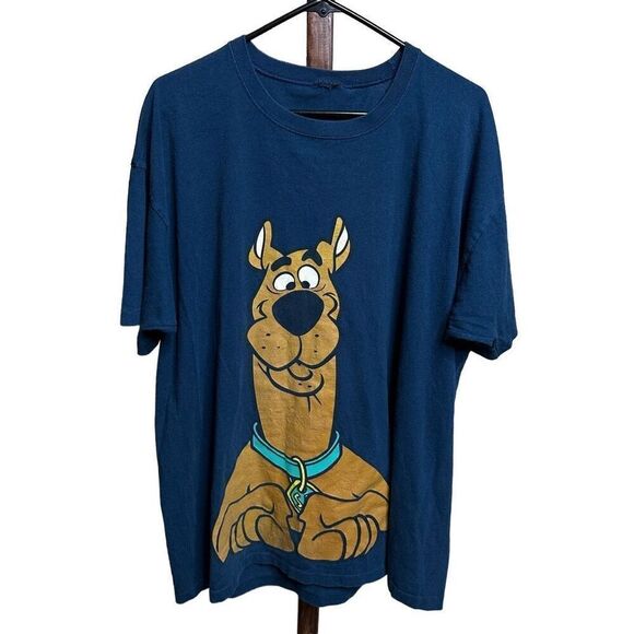 Vintage 90s Scooby Doo Double Sided T Shirt XL - Picture 1 of 6